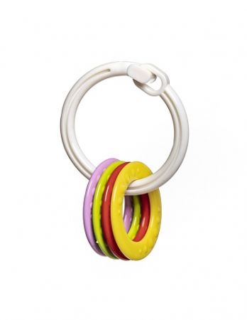 Kroužky s přívěsky 4 ks