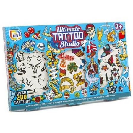 Tetovací studio The Ultimate modré