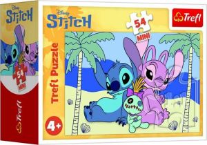 Puzzle mini Stitch a jeho svět 54 dílků