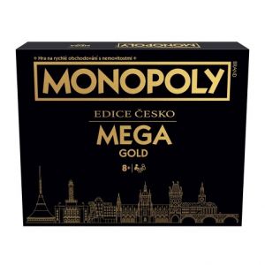 Společenská hra Monopoly Mega Gold Česká Republika