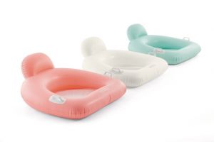 Nafukovací křeslo s opěradlem do vody s madly