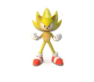 Super Sonic z filmu Sonic 2