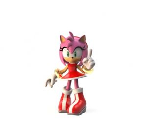 Sonic Amy Rose z filmu Sonic 2