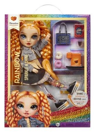 Rainbow High Sparkle &amp; Shine Fashion panenka - Clementine