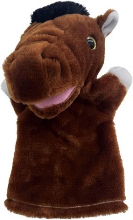 Plyšový maňásek Kůň