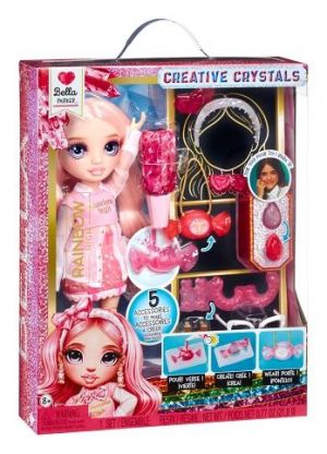 Rainbow High Creative Crystals panenka - Bella Parker