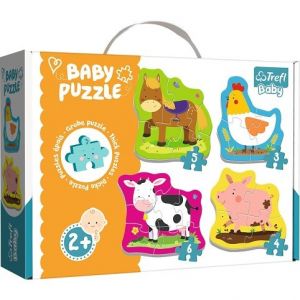 Puzzles - Baby Classic - Zvířata na farmě