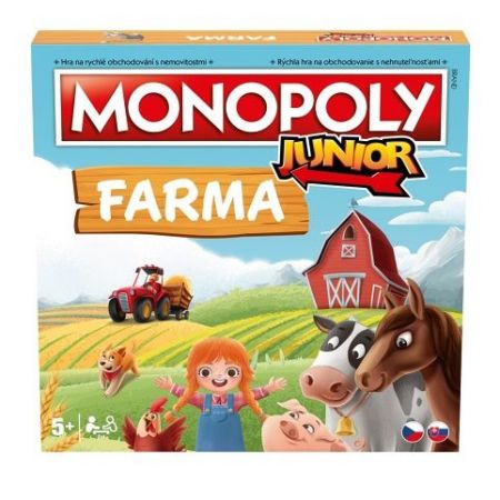 Společenská hra Monopoly Junior Farma