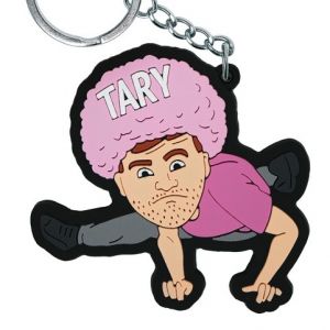 Přívěšek/klíčenka - design Tary fialový