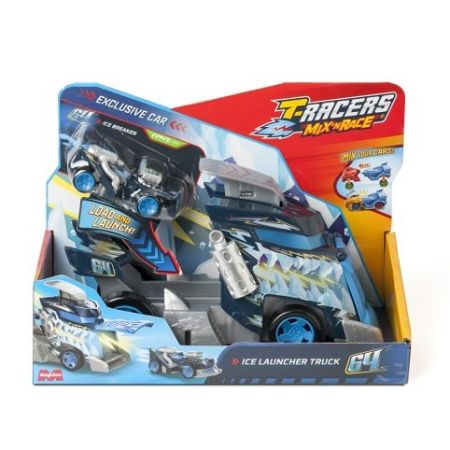 T-Racers S autíčko Launcher Ice