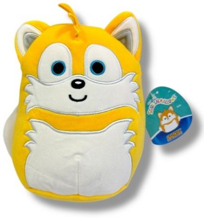 Plyšový ježek Sonic Squishmalows 25 cm žlutý