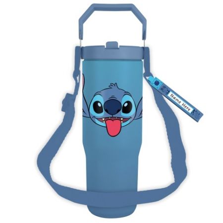 Lilo a Stitch cestovní hrnek s popruhem Stitch