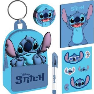 Lilo a Stitch klíčenka s minibatůžkem Stitch
