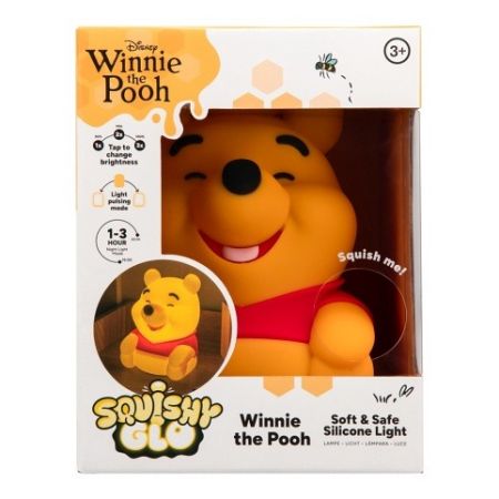 Pooh světlo SquishyGlo silikonové