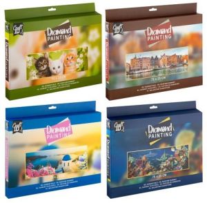 Diamantové malování 75x25 cm