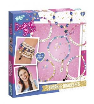 Sada na výrobu třpytivých náramků