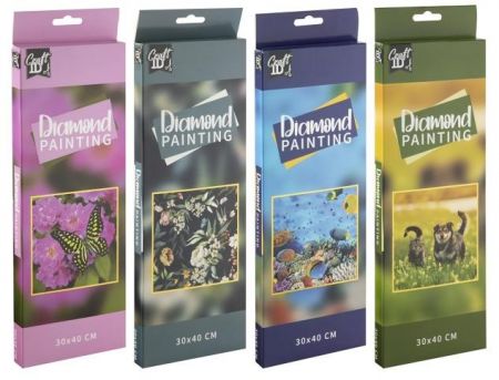 Diamantové malování 30x40 cm