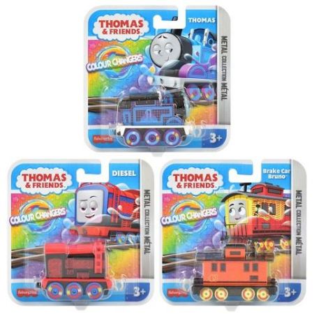 Kovová mašinka Tomáš mění barvu Mašinka Tomáš a jeho přátelé