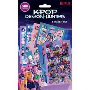 K-pop Demon Hunters set samolepek 500 ks