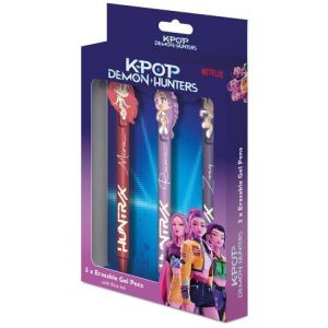 K-pop Demon Hunters set gumovacích gelových per