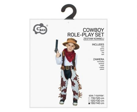 Kostým Kovboj 130/140 cm