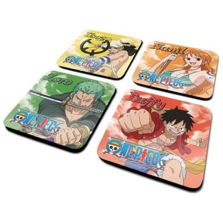 One Piece set podtácků