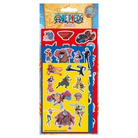 One Piece set samolepek, 60 ks