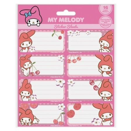 Cinnamoroll jmenovky na sešity