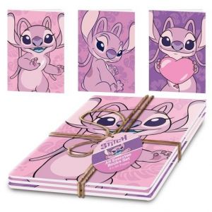 Lilo a Stitch set sešitů A5 - Angel, 3 ks