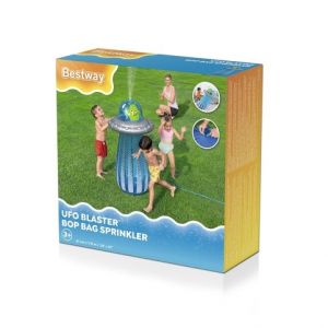 Rozstřikovač Ufo + boxovací figurka nafukovací