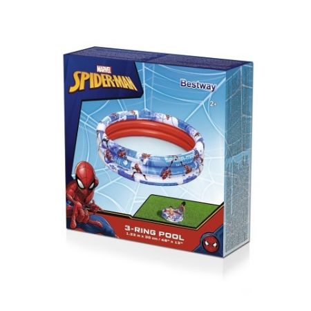 Bazén tříkruhový Spider-Man 1.22m x 30 cm