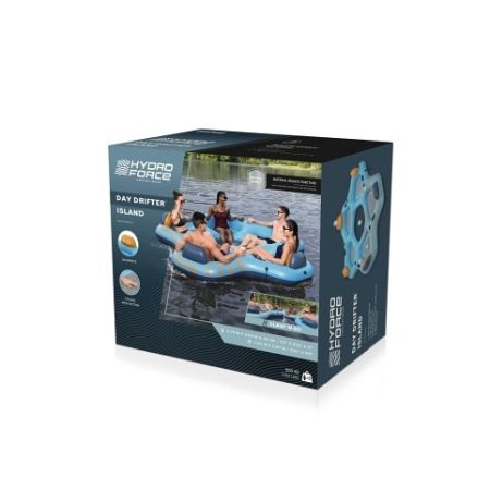 Ostrov nafukovací 279x269x43 cm