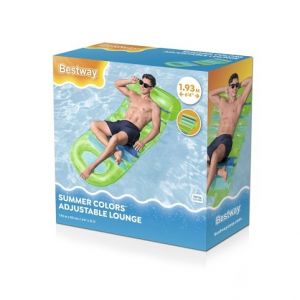 Lehátko nafukovací Summer nastavitelné opěradlo