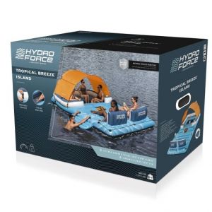 Ostrov nafukovací 373x264x73 cm