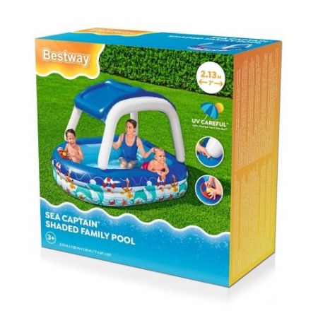 Bazén Sea captain™ se stříškou proti slunci nafukovací