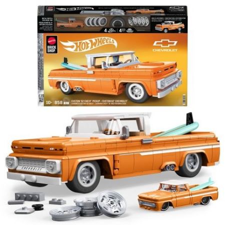 Mattel Brick Shop sestavitelný model Hot Wheels - Chevy