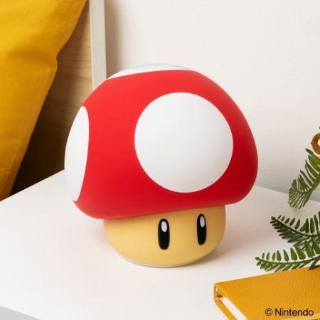 Super Mario světlo SquishyGlo Houba
