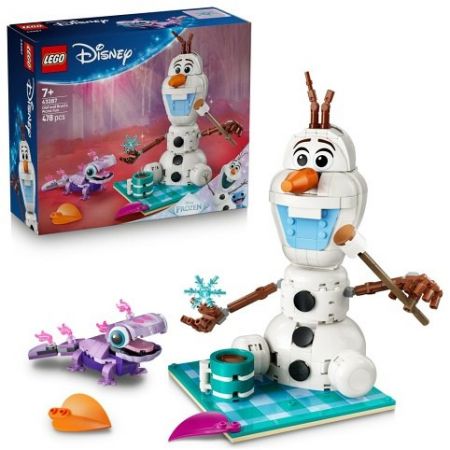 LEGO® 43287 Disney Ledové králoství Olaf a Bruni na zábavném pikniku