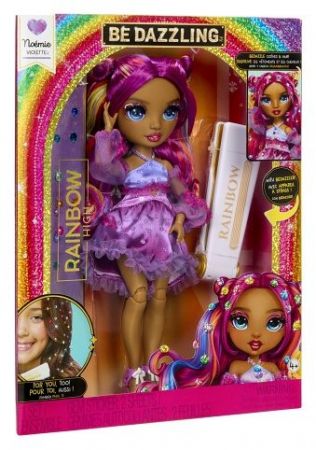 Rainbow High Be Dazzling Fashion panenka - Noemie Violette fialová