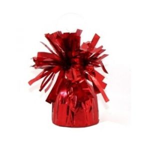 Závaží na fóliové balónky červené