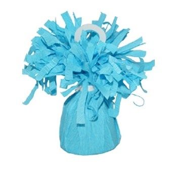 Závaží na fóliové balónky světle modré mat