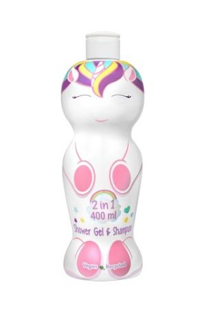 Sprchový gel a šampon Unicorn 2v1 400 ml
