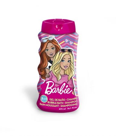 Pěna do koupele a šampon Barbie 2v1 475 ml
