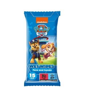 Vlhčené ubrousky Tlapková patrola 15 ks