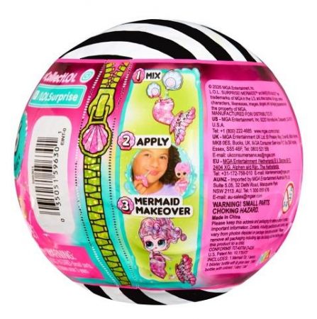 L.O.L. Surprise! Mořské panenky s leskem na rty, PDQ