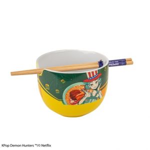 K-pop Demon Hunters ramen miska s hůlkami (Zoey Hamburger)