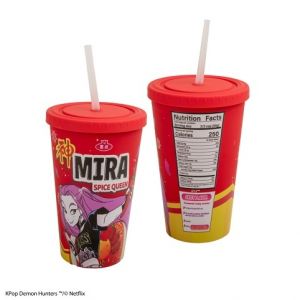 K-pop Demon Hunters hrnek s brčkem (Mira Spice Queen)