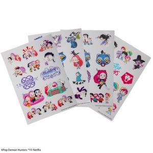K-pop Demon Hunters samolepky