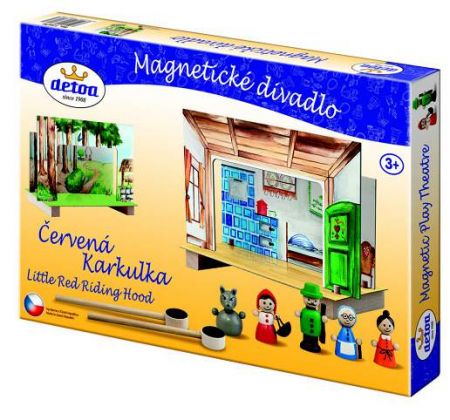 Divadlo magnetické Červená Karkulka
