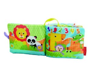 Fisher Price měkká knížka se zvířátky